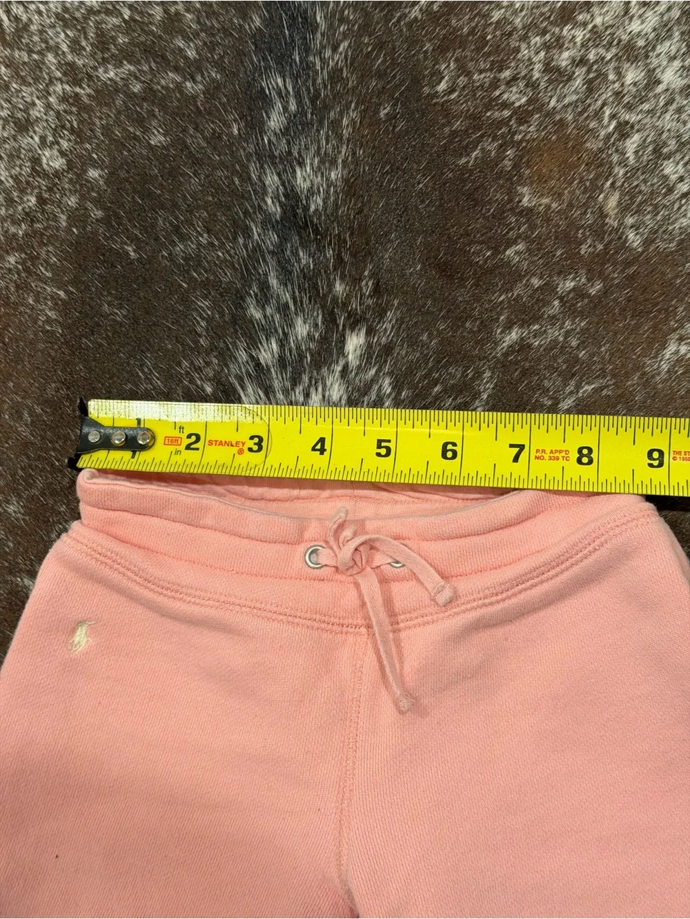 Vintage Ralph Lauren baby pink two-piece sweatsuit 12 months
